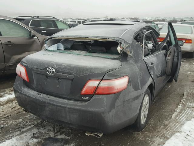 4T1BK46K88U061454 - 2008 TOYOTA CAMRY LE BLACK photo 4