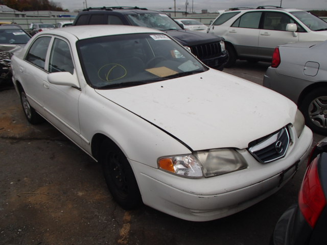 1YVGF22C8Y5116314 - 2000 MAZDA 626 ES/LX WHITE photo 1