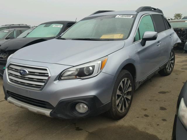 4S4BSAJC4F3225817 - 2015 SUBARU OUTBACK 2. BLUE photo 2