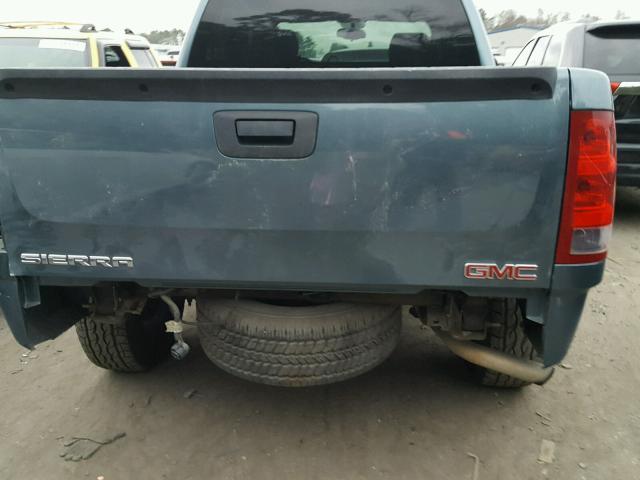 3GTEC13C58G106167 - 2008 GMC SIERRA C15 BLUE photo 9