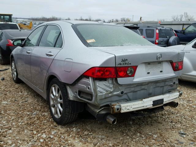 JH4CL95886C035267 - 2006 ACURA TSX SILVER photo 3