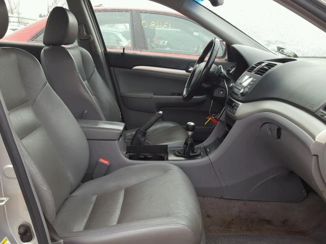 JH4CL95886C035267 - 2006 ACURA TSX SILVER photo 5