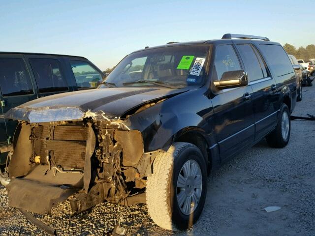 5LMFL275X8LJ05632 - 2008 LINCOLN NAVIGATOR BLACK photo 2