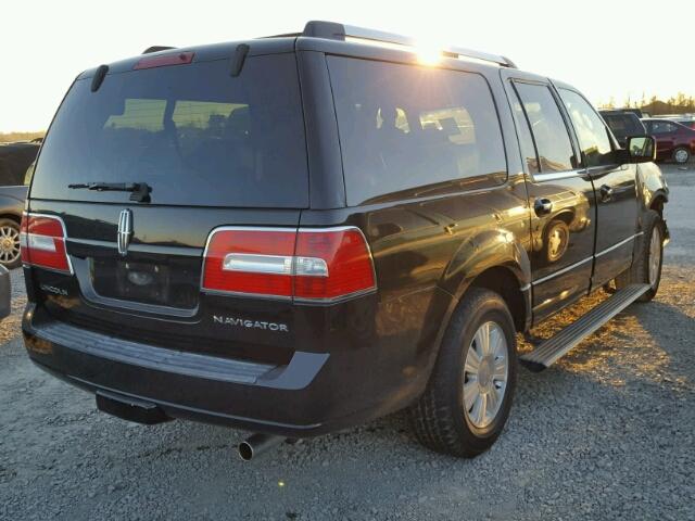 5LMFL275X8LJ05632 - 2008 LINCOLN NAVIGATOR BLACK photo 4