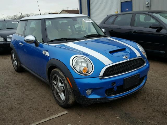 WMWMF735X9TW86962 - 2009 MINI COOPER S BLUE photo 1