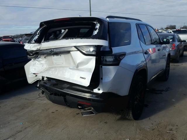 1GNEVJKW4JJ121356 - 2018 CHEVROLET TRAVERSE P WHITE photo 4