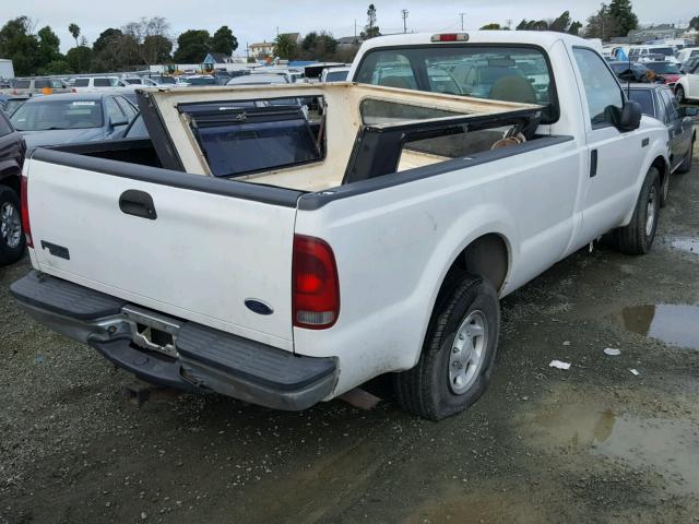 1FTSF30L1YEA67272 - 2000 FORD F350 SRW S WHITE photo 4