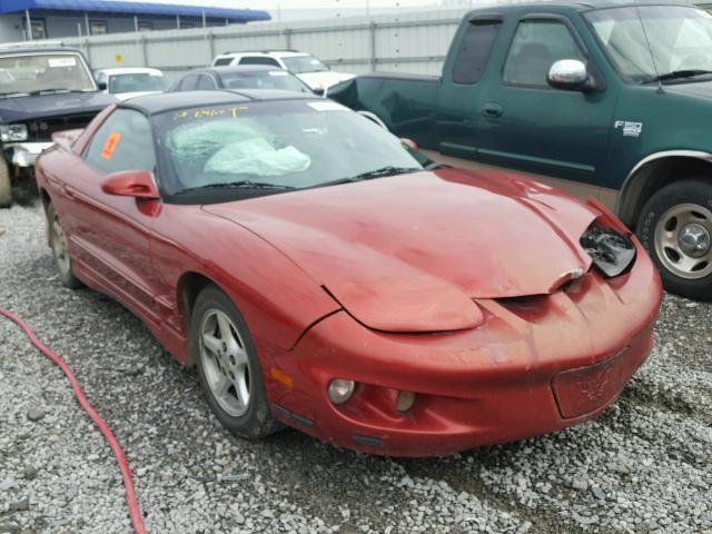 2G2FS22K812122379 - 2001 PONTIAC FIREBIRD ORANGE photo 1