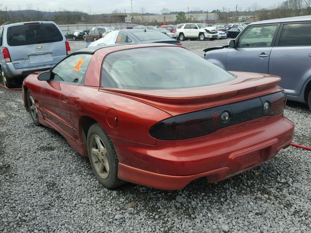 2G2FS22K812122379 - 2001 PONTIAC FIREBIRD ORANGE photo 3