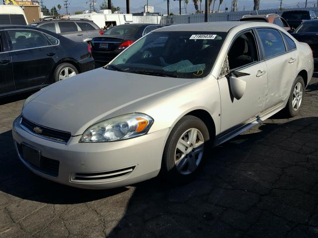 2G1WA5EN5A1136289 - 2010 CHEVROLET IMPALA LS SILVER photo 2