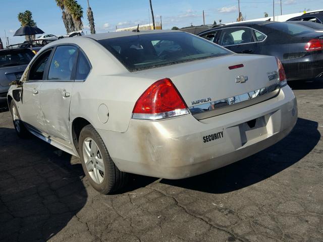 2G1WA5EN5A1136289 - 2010 CHEVROLET IMPALA LS SILVER photo 3