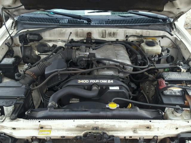 JT3HN86R419049020 - 2001 TOYOTA 4RUNNER SR WHITE photo 7