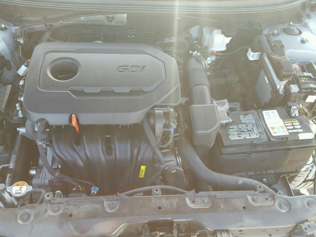 5NPE24AF5GH386213 - 2016 HYUNDAI SONATA SE GRAY photo 7