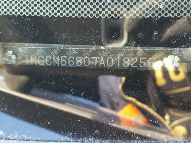 1HGCM56807A018256 - 2007 HONDA ACCORD EX GOLD photo 10