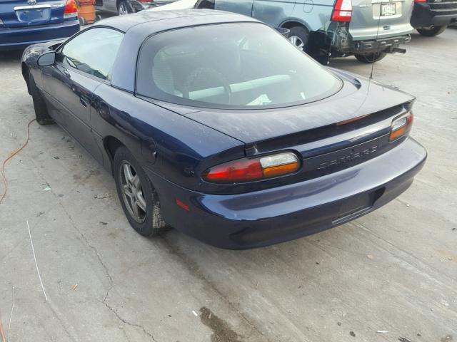 2G1FP22K6W2117310 - 1998 CHEVROLET CAMARO BLUE photo 3