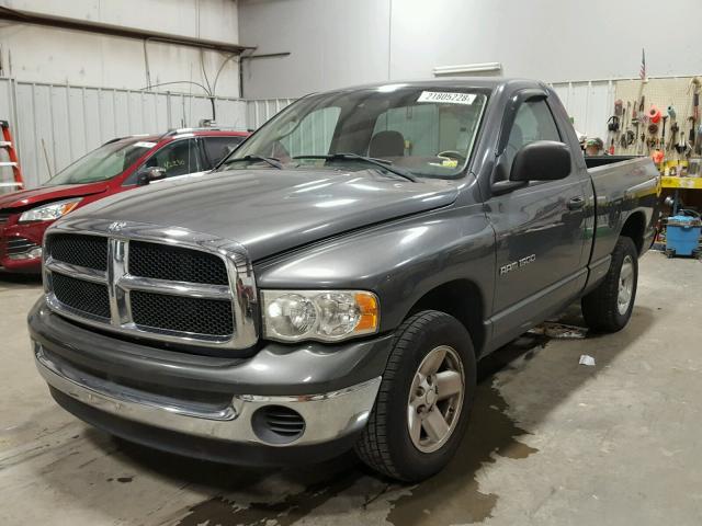 1D7HA16NX3J590267 - 2003 DODGE RAM 1500 S GRAY photo 2