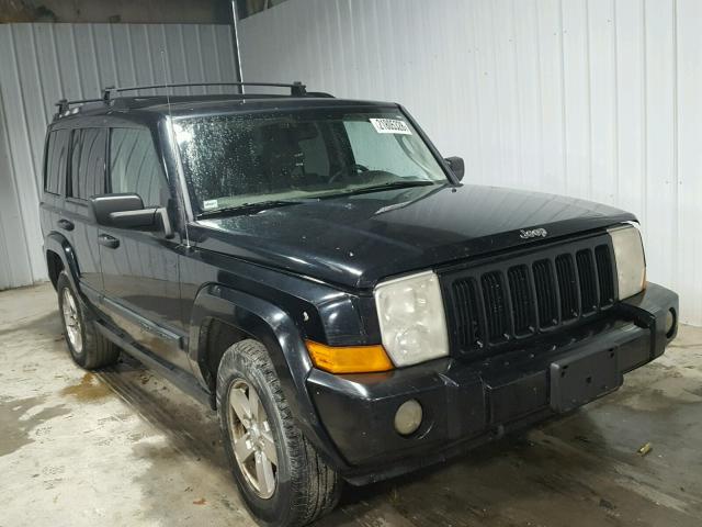 1J8HG48K16C105108 - 2006 JEEP COMMANDER შავი ფოტო 1