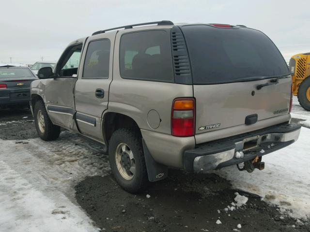 1GNEK13Z53J107664 - 2003 CHEVROLET TAHOE K150 GOLD photo 3