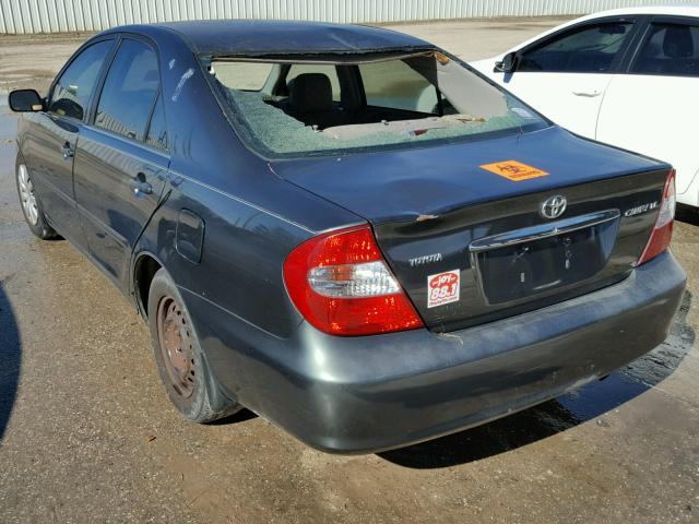 4T1BE32K03U659859 - 2003 TOYOTA CAMRY LE GREEN photo 3