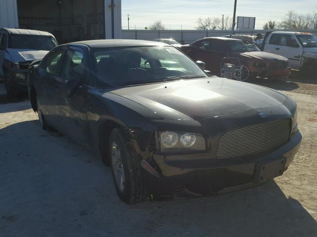 2B3KA43D09H521595 - 2009 DODGE CHARGER BLACK photo 1