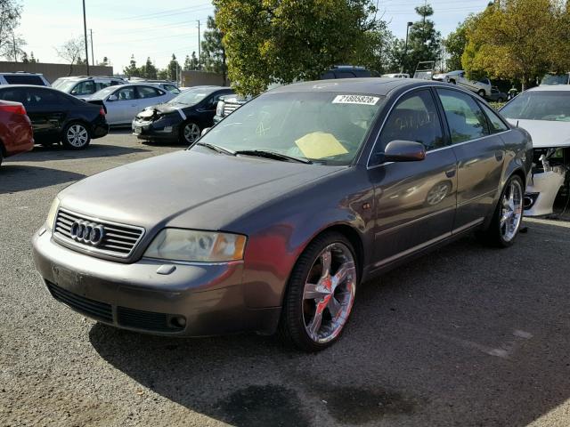 WAUAA24B9WN103337 - 1998 AUDI A6 BLACK photo 2