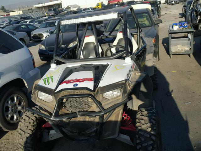 4XAJH87A4BB406078 - 2011 POLARIS RANGER RZR WHITE photo 9