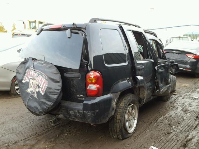 1J4GL58K84W157622 - 2004 JEEP LIBERTY LI BLACK photo 4