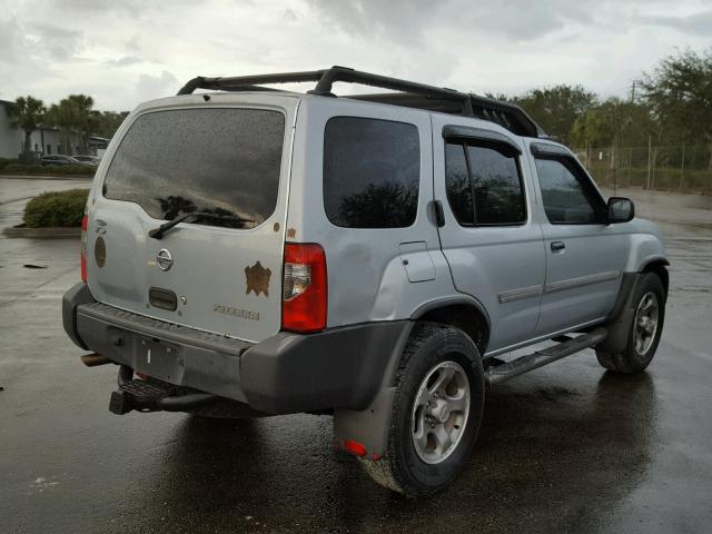 5N1MD28T72C542984 - 2002 NISSAN XTERRA SE SILVER photo 4