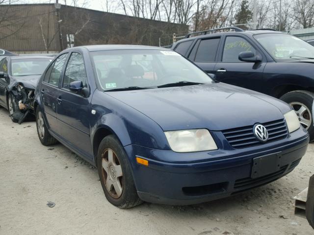 3VWSE69M42M131318 - 2002 VOLKSWAGEN JETTA GLS BLUE photo 1