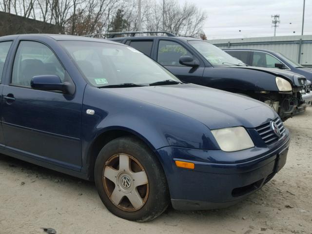 3VWSE69M42M131318 - 2002 VOLKSWAGEN JETTA GLS BLUE photo 9