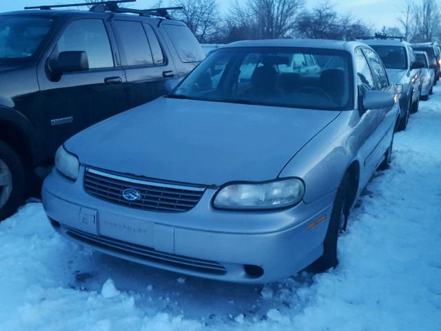 1G1ND52M2X6239976 - 1999 CHEVROLET MALIBU GRAY photo 2