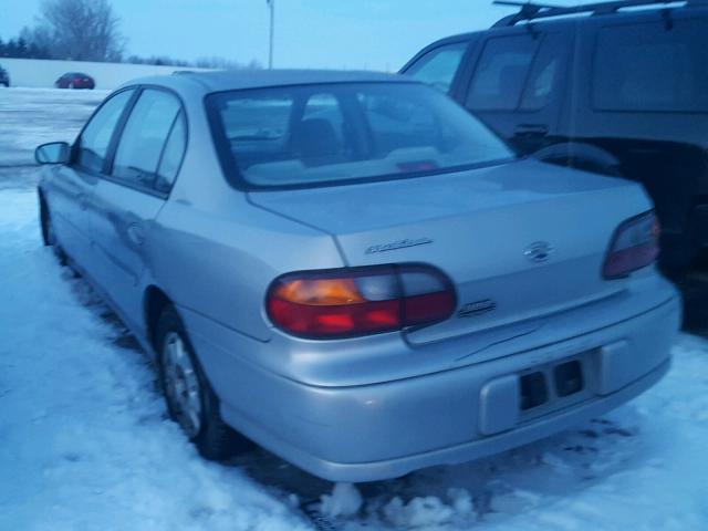 1G1ND52M2X6239976 - 1999 CHEVROLET MALIBU GRAY photo 3