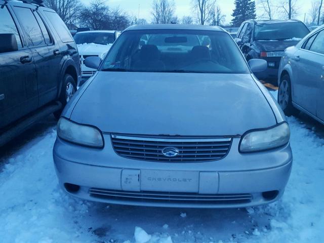 1G1ND52M2X6239976 - 1999 CHEVROLET MALIBU GRAY photo 9