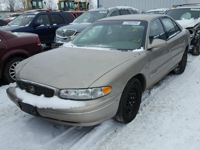 2G4WS52J821216172 - 2002 BUICK CENTURY CU TAN photo 2