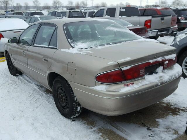 2G4WS52J821216172 - 2002 BUICK CENTURY CU TAN photo 3