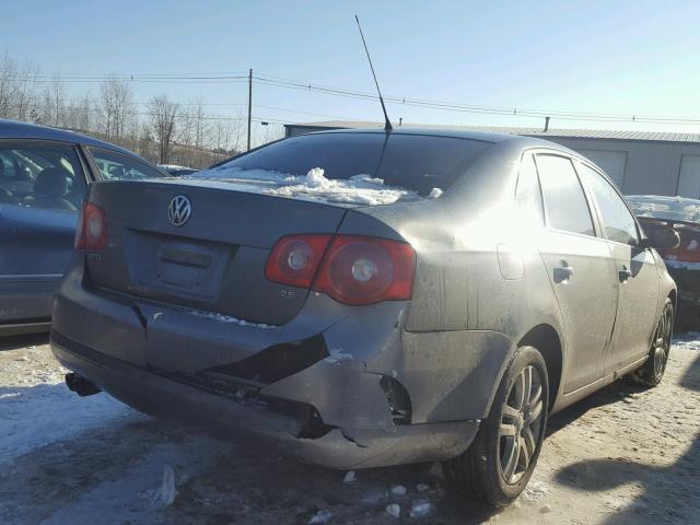 3VWEF71K17M080166 - 2007 VOLKSWAGEN JETTA WOLF GRAY photo 4