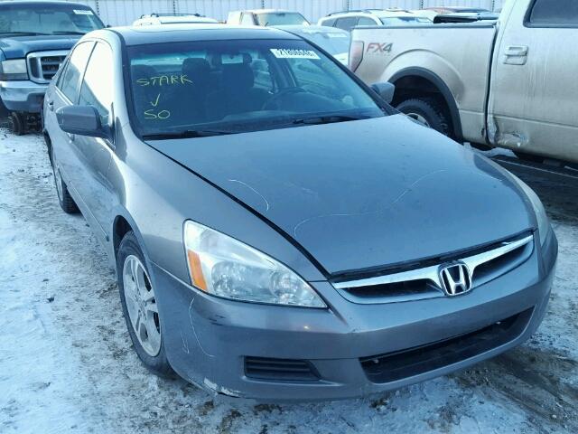 1HGCM56366A809264 - 2006 HONDA ACCORD SE GRAY photo 1