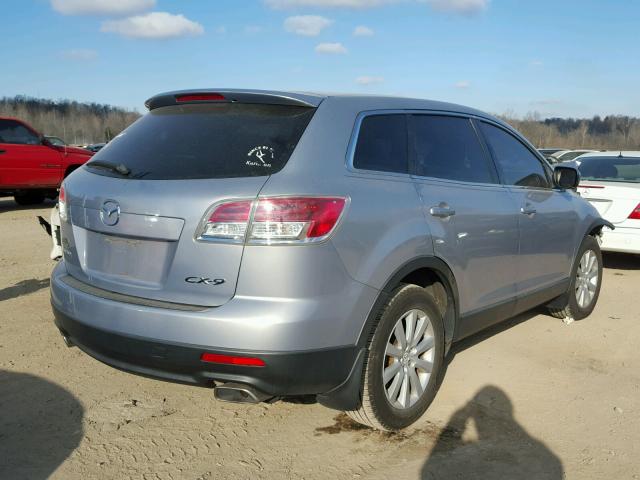 JM3TB28Y870107540 - 2007 MAZDA CX-9 SILVER photo 4