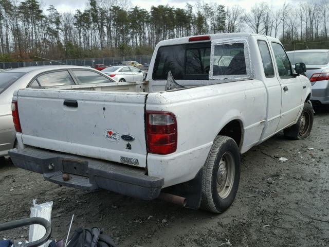 1FTYR14V13TA12875 - 2003 FORD RANGER SUP WHITE photo 4