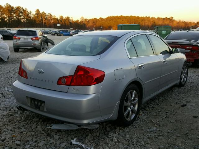 JNKCV51E76M513882 - 2006 INFINITI G35 SILVER photo 4