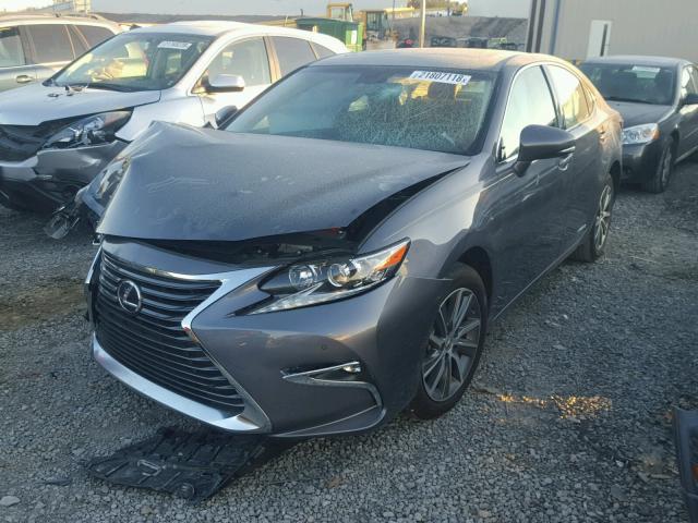 JTHBW1GG2G2112120 - 2016 LEXUS ES 300H GRAY photo 2