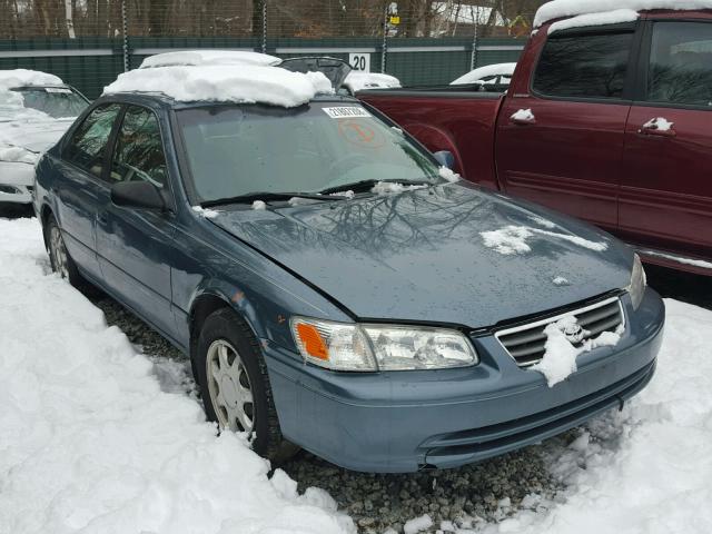 4T1BG28K81U862877 - 2001 TOYOTA CAMRY CE BLUE photo 1