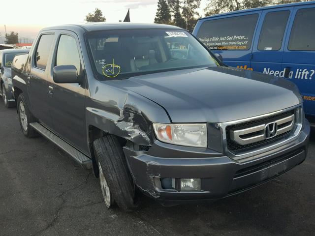 5FPYK1F52AB004664 - 2010 HONDA RIDGELINE GRAY photo 1