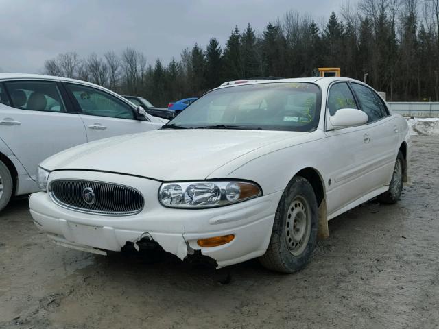 1G4HP52K934188407 - 2003 BUICK LESABRE CU WHITE photo 2