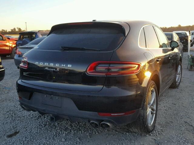 WP1AB2A57FLB51007 - 2015 PORSCHE MACAN S BLACK photo 4