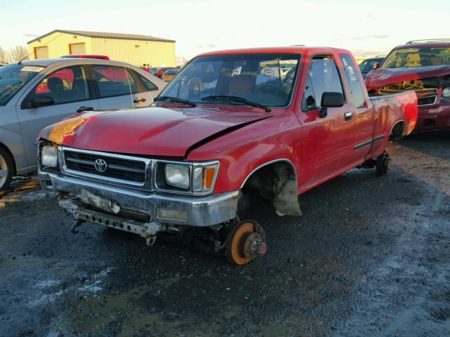 JT4RN13P7R6064540 - 1994 TOYOTA PICKUP 1/2 RED photo 2