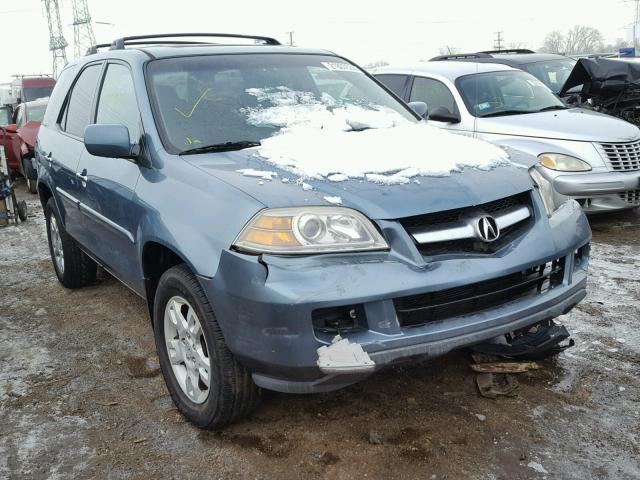 2HNYD18935H503146 - 2005 ACURA MDX TOURIN BLUE photo 1