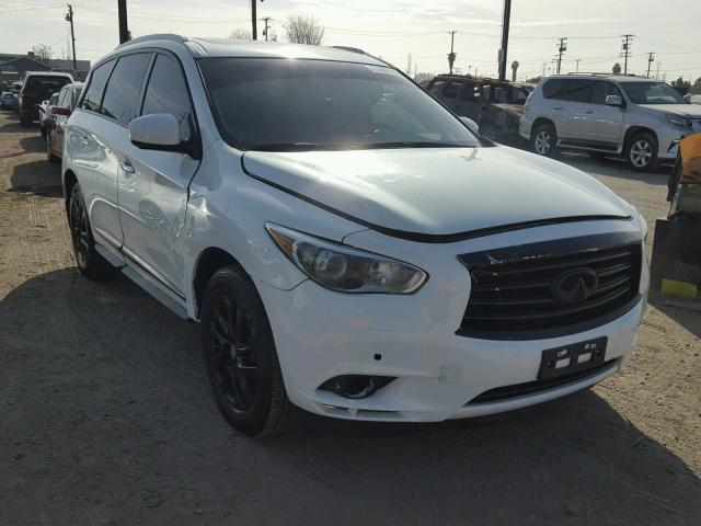 5N1AL0MN9DC335744 - 2013 INFINITI JX35 BASE WHITE photo 1