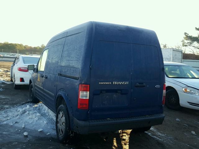 NM0LS7AN5AT005539 - 2010 FORD TRANSIT CO BLUE photo 3