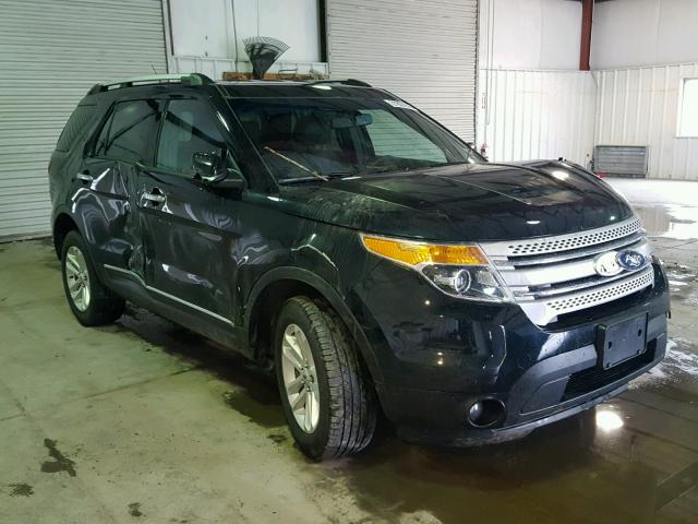 1FM5K8D80EGC09232 - 2014 FORD EXPLORER X GREEN photo 1